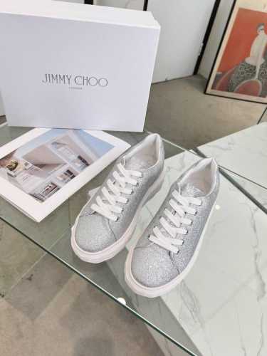 冲量价 拼接 Jimmy Choo周仰杰 2024春夏jc新款diamond 运动鞋系列上新鞋面采用原版进口牛皮拼接鞋底采用品牌元素防钻石多面切割塑形立体感十足