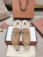 杏色 2024升级版本 主打12色 出厂女款 男款 对 新品发售，同款针织毛单鞋｜采用 Wish 羊皮面料制作｜鞋面采用独特针织面料制作工艺｜内里羊毛，垫脚水染