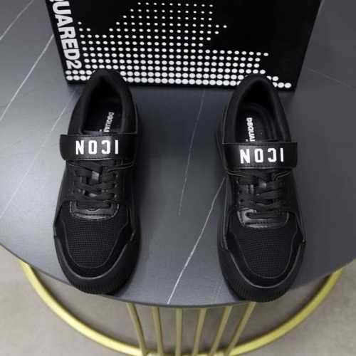 情侣款Dsquared2男士logo印花及踝运动鞋D二次方 官网最新版， 大气十分亮眼 男士休闲鞋。原版1:1大底 独具时尚前卫气息 ，更显尊贵！是潮男的首选