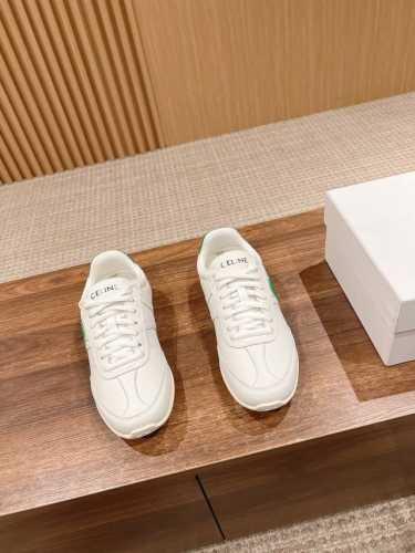 思琳2024女凯旋门徽标系德训鞋 休闲鞋 简单舒服，干净利落，增高显腿细，无论是单穿还是搭配阔腿裤，高街又复古一起来做celine女孩 头层牛皮材质 网布内里