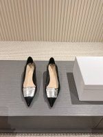 单鞋 ，凉鞋 ，Dior 迪奥 24 2024早春新品 专柜主打新款 银色金属片高跟半拖鞋凉鞋单鞋系列！ 高级感十足！国内外博主刷爆的一款，复古又时髦 上脚美