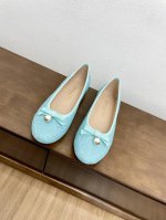 Dior 迪奥 24 2024 早春新品 顶级版本 专柜主打新款 平底圆头芭蕾舞鞋硬货上新 代购级别！高级感十足！国内外博主刷爆的一款，复古又时髦 上脚美炸了！