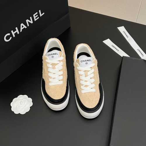 Chanel 小香c家 B 厚底熊猫鞋 板鞋 专柜爆火超难抢的一款松糕底小白鞋 球鞋 休闲鞋 原版购入开发 开模大底 材料一比一定制打版 做货 每一样细节精准到