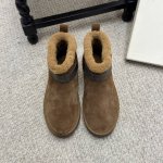 Zp级 Brunello Cucinelli 羊羔毛包子靴 Bc有着原汁原味意大利奢侈审美dna，以及对女性的深刻理解与苦心钻研，Open Walk Ankle