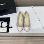 出厂价 顶级品质 一直都在升级的chanel单鞋 2024Ss 顶级版本 Hk海外代购 原版1:1切割而成 Chanel香奈儿万年经典蝴蝶结 圆头芭蕾舞鞋 好品