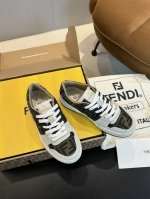 情侣款顶级飞机盒版本Fendi芬迪爆款系列 情侣休闲运动鞋Fd Match 原版rmb7230购入 一比一复刻 设计师kim Jones打造的首款运动鞋fend