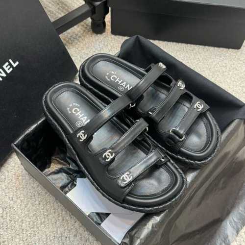 代购级 官网同步 拖鞋 CHANEL 25ss 春夏沙滩拖鞋 凉鞋 系列 香奈儿 国内国外专柜断货王，找遍国内专柜心心念念终于到手第一眼开箱看到实物让我太惊讶了