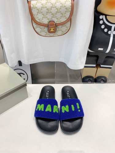 出厂价 Marni 新款拖鞋原版一比一出货 穿出去跟正品0区别所有细节材料全部zp一致 码数:35-40