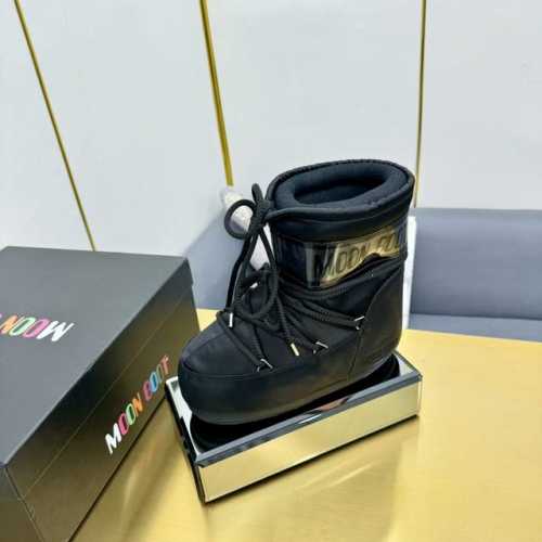 布款短靴 Moon Boot 24Ss 秋冬最新款雪地靴系列 丑萌雪地短靴 忘了ugg吧，时髦人都在穿moon Boot雪地靴 如果你难以接受ugg的复兴 那现