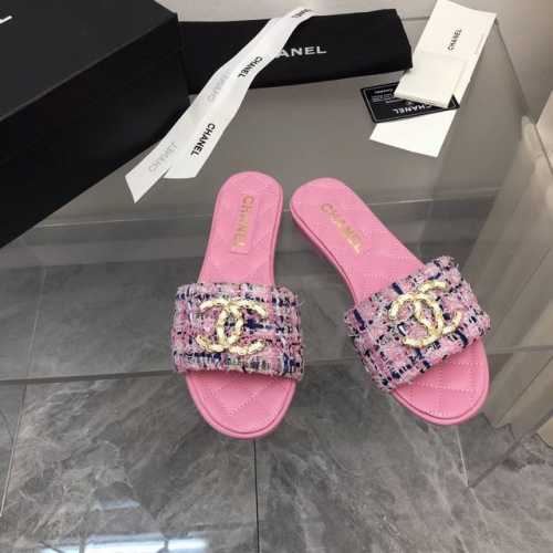 CHANE*｜小香25c新品菱格双C链条扣拖鞋拖鞋的狂热爱好者又来了 可以承包你一整个夏天的时髦经典菱格链条元素设计浓浓的中古典雅气息搭配任何风格都很赞增添了许