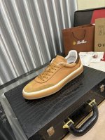 出厂价： Lor* Pian* 诺优翩雅 LP 经典款男士系带休闲鞋运动鞋，原版进口小牛皮磨砂皮，户外休闲均可，配色年轻又有活力，搭配运动装或休闲西装都超赞！码