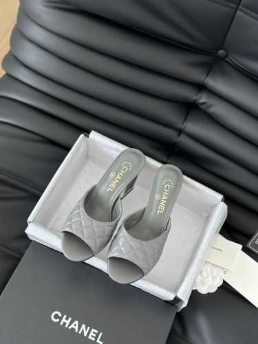 Chanel 24B新款玛丽珍系列 全系列做齐 高品质跑量价 鞋面内里羊皮 真皮大底 原版开模后跟 高度7Cm Size:35-39 其他码数定