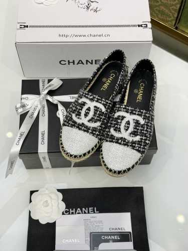 260。Chanel 2024早春新款渔夫鞋 顶级版本 内里垫脚均采用原版进口羊皮 ！码数：35 - 40 （34.41.42定制 不退换）标准码 配全套包装