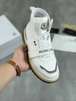 工厂价 实价 真羊毛 蒙口 Moncle* 盟可-睐 新品高帮羊毛鞋 Promyx Space撞色镶边休闲鞋 高帮运动鞋 采用多种材质拼接制成 鞋面进口牛皮 磨
