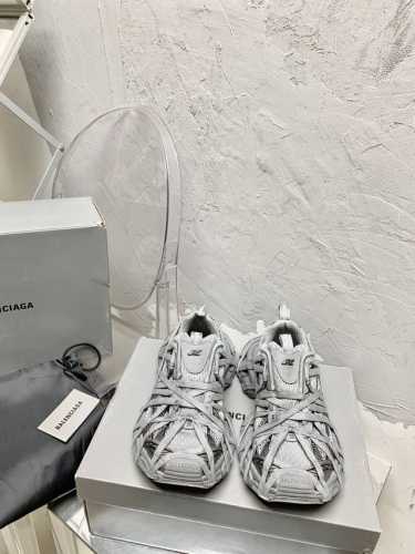 顶级版本 巴黎世家 户外概念鞋 Balenciaga Sneaker Tess 十代B款绑带鞋独家纯原版本 细节精准对位官方 私模组合大底原装大盒 从里到外 一
