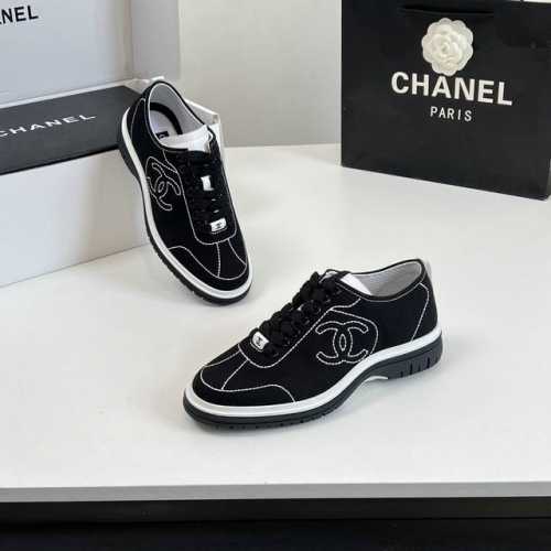独家顶级版本 顶级品质！海外版！香奈儿 CHANEL 25ss黑白熊猫系列运动鞋 各大博主社交日推款认准我家细节实拍这季新款简直闭眼入，上脚狂好看，率性的休闲运