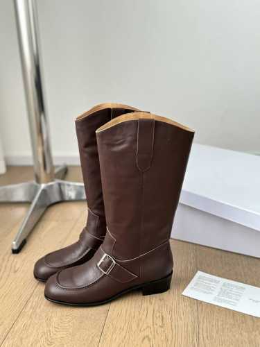 牛皮 高定品质！Maison Margiela Mm6分趾鞋 Tabi 意产植鞣羊皮！ 欢迎对比 真正的原版大底！情侣码数 Size:35-39