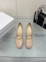 工厂价： MISS DIOr fw2025new arrival～迪奥跟鞋系列D家25开春款 专柜同步最新款迪奥小姐 精致玛丽珍新品missdior 五金扣件，
