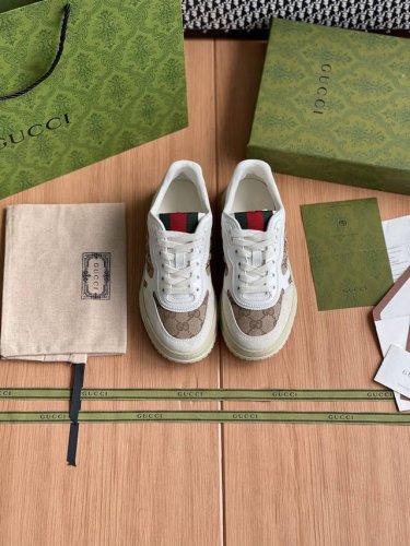 Gucci Re-Wed系列运动鞋整双鞋子采购Zp开发打造，全部定制材料，独家开模大底，细节全部对版出货，连包装也做到跟正品一样。码数:女35-40 男39-4