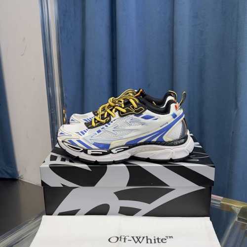 莞产顶级版本off-White C O Virgil Abloh 2024年ow最新款跑鞋 百分百原盒正确版 原楦原纸板数据开发 4层分离大底 鞋面采用3D立体