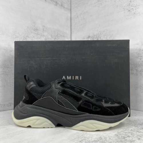新款上架 莞产顶级 Amiri 22 Ss 最新骨头运动鞋 原版开发，采用麂皮以及牛皮加上高密度网布，原tpu鞋底开模，鞋面上的骨骼麂皮切割超级废手工，超级难做