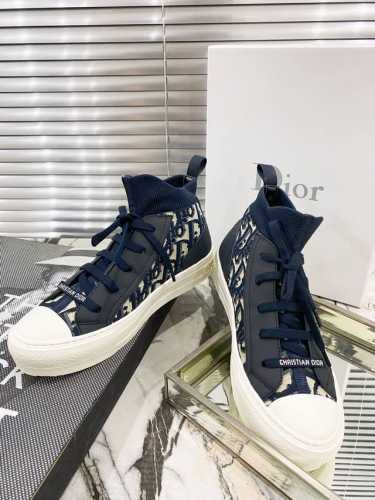 出厂： 高邦20 19ss DIO* OBLIQUE 穿孔科技针织高筒运动鞋市面上唯一对版高端品质 原版拆解开发，每个细节都不放过，真正意义上的原版复刻，鞋面1