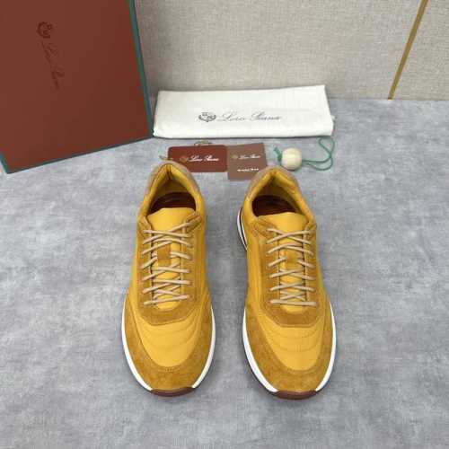 LP 家新品 Loro Pian* 诺悠*翩雅 Week End Walk 男士网面牛皮拼接休闲运动鞋 官方售价 RMB ,900 这款运动鞋采用经过 Stor