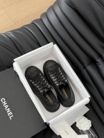 Chanel 25C新款大头饼干鞋原版开发顶级版本鞋面正品一致 内里羊皮TPU大底 非普通版本橡胶大底Size:35-39 其他码数定做