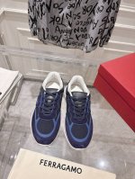 出420Ferragamo菲拉格慕2025新款男士运动休闲鞋轻便舒适又实穿 上脚最舒适的鞋子整双鞋子采购Zp开发打造，全部定制材料，独家开模大底，细节全部对版出