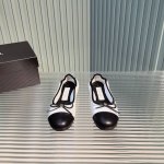340 Chanel 2025Sw网红明星同款 专柜最新走秀主打系列上新款， 羊皮双C原版乐福鞋平底鞋/跳舞鞋套脚百搭绝配。 鞋面:羊皮，内里垫脚：进口羊皮里