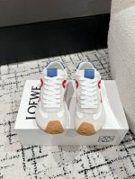情侣款 顶级版本 Loewe 罗意威 25 最新走秀款 Ballet Runner 2.0情侣款 芭蕾 休闲 运动鞋 德训鞋 阿甘鞋 原版购入开发 做货 面料对