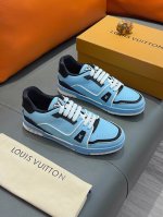 商品名称：Louis Vuitton 路易 威登正规码数: 38-44 休闲鞋商品材料：精选 牛皮鞋面，柔软羊皮垫脚；原厂大底