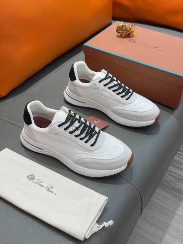 商品名称：Loro Piana Lp正规码数: 38-44 休闲鞋商品材料：精选 牛皮鞋面，舒适羊皮内里 ；原厂大底