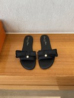 顶级品质P400 dior Ss25 New Arrival～ 迪奥春夏新款平底拖鞋 cd倾情呈献 Adiorable高跟鞋系列 罗缎流苏蝴蝶结珍珠鞋面尽显时尚