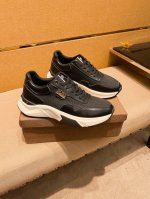 工厂批 Boss 男鞋高端品牌 官网1：1最新力作：鞋面采用意大利官网原版专用科技布面料搭配头层牛皮 原版舒适透气内里原版指定防滑大底制作让行走更加便捷舒适！独