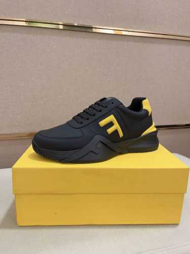 工厂价 Fendi 芬迪 男士最新款休闲鞋！专柜同步上市！原版一比一复刻。全进口官网一比一飞织面料搭配滴胶工艺。内里采用头层顶级羊皮，原版原厂特供橡胶大底。引领