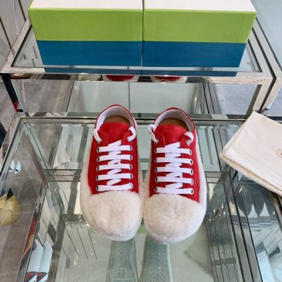Marni 毛毛单鞋 一年四季都能穿系带羊羔毛款～少女感十足zp拆鞋一比一完美复刻出货码数：35-40