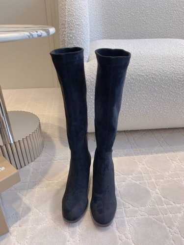38寸 46寸340 52寸370 Christian Loubouti*新款高跟粗跟袜靴 上脚超级显瘦 秋冬百搭神器 好穿不累脚 鞋面羊皮 垫脚羊皮 意大利真