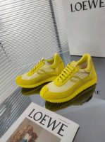 独家情侣款 Loewe罗意威德训运动鞋， 国外购原板1：1开发，皮革，绒面，丝绸材料拼接撞色，Loewe标志性草书字样logo与鞋身完美融合，多种颜色的拼接，给