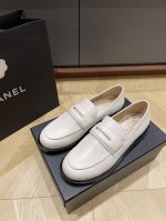 顶级版本 Chane**24D新款乐福鞋 小牛皮面羊里3层皮底size35 36 37 38 39 订40不退换