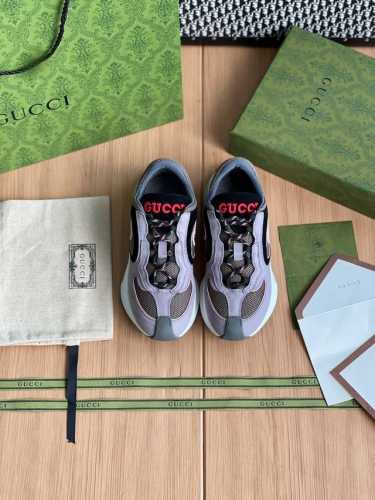 Gucci Run系列女款整双鞋子采购Zp开发打造，全部定制材料，独家开模大底，细节全部对版出货，连包装也做到跟正品一样。码数:女35-40
