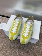 工厂价380 maisonmargiela 情侣款系带德训休闲鞋 Mm6 马吉拉平底圆头拼色复古阿甘鞋 材质：进口磨砂牛皮拼接环保透气科技面料+ 水染羊皮内里+