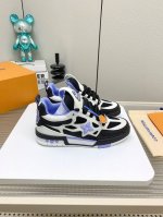 实价 代购版情侣款 Louis*Vuitto* Lv Trainer 运动鞋欧洲代购 私私模牛皮面料 Tpu原版大底 原版包装 码数：女 35-40 40 41