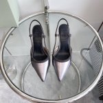 平底 高跟 Brunello Cucinellibc经典小尖头露后跟高跟鞋 单鞋 顶级品质 进口小羊皮面&牛皮面&进口麂皮面，原版定制纯铜镶珠装饰 牛皮内里 意