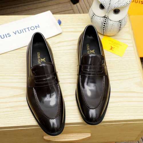 LOUIS VUITTON 里 路易威登 新款男士休闲商务皮鞋官网原版复制，鞋面采用进口官网1:1材料制作意大利牛皮面，水染内里绝非一般的工艺制造，大厂工艺流程
