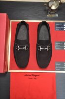 出厂价 Ferragamo 菲拉格幕 专柜最新款 原版进口开边上乘牛皮手工编织成+进口牛里+原版奢华金属扣+原版组合大底 对比无压力 38--44