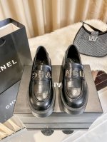 橙子出厂价 Chanel 香奈儿 早春新款 字母乐福鞋 一脚蹬乐福鞋 厚底单鞋 春季香家必备爆款，女神系列，拥有香家特色优雅名媛气质，超级耐看，让人无法抗拒，心