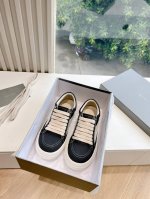G0135代购级别rick Owens 瑞克 欧文斯24春夏情侣系列edfu全粒面小牛皮复古运动鞋休闲鞋 面料：原版牛皮 内里：羊皮 尺码：35~43女码 40