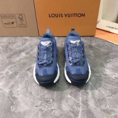工厂P价P 顶级版本 代购级别 原版开发 Lv路易威登 L家驴牌Runner Tatic系列 厚底 男士休闲 运动鞋 男款跑鞋 原版购入开发 做货 本款 Lv