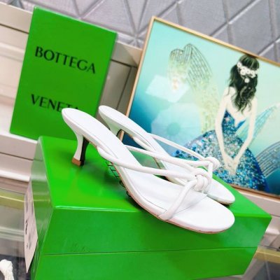 工厂价 顶级高端版本 代购品质 原版开发 Bottega Veneta2024Ss新品爆款夏季圆头knot穆勒凉拖鞋。Bv新款全真皮包跟蝴蝶结抢手大爆款，Ins